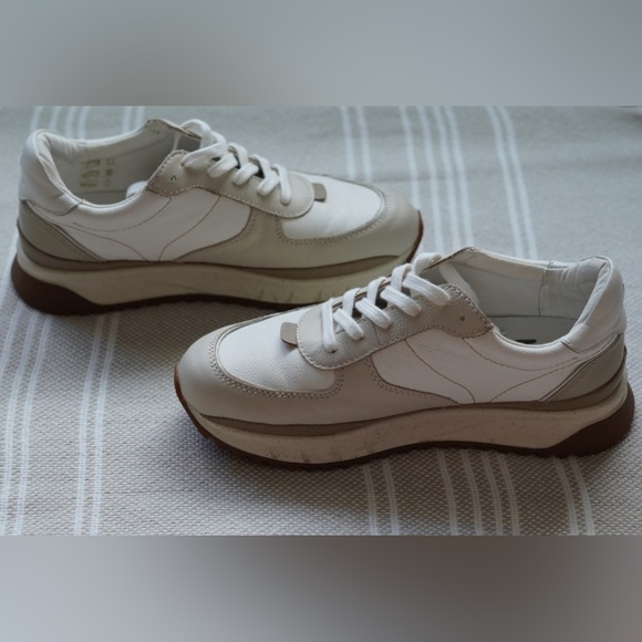 Madewell Kickoff Trainer Women’s Sneakers in Neutral Colorblock Leather - size 6 - Picture 7 of 10